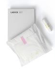 Ladies set tampon and sanitary napkin (Box of 250 pieces)