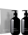 Luxury silver giftbox | Hand soap & body lotion 475 ml | The Spa Collection Gum Tree (Box of 10 pieces)
