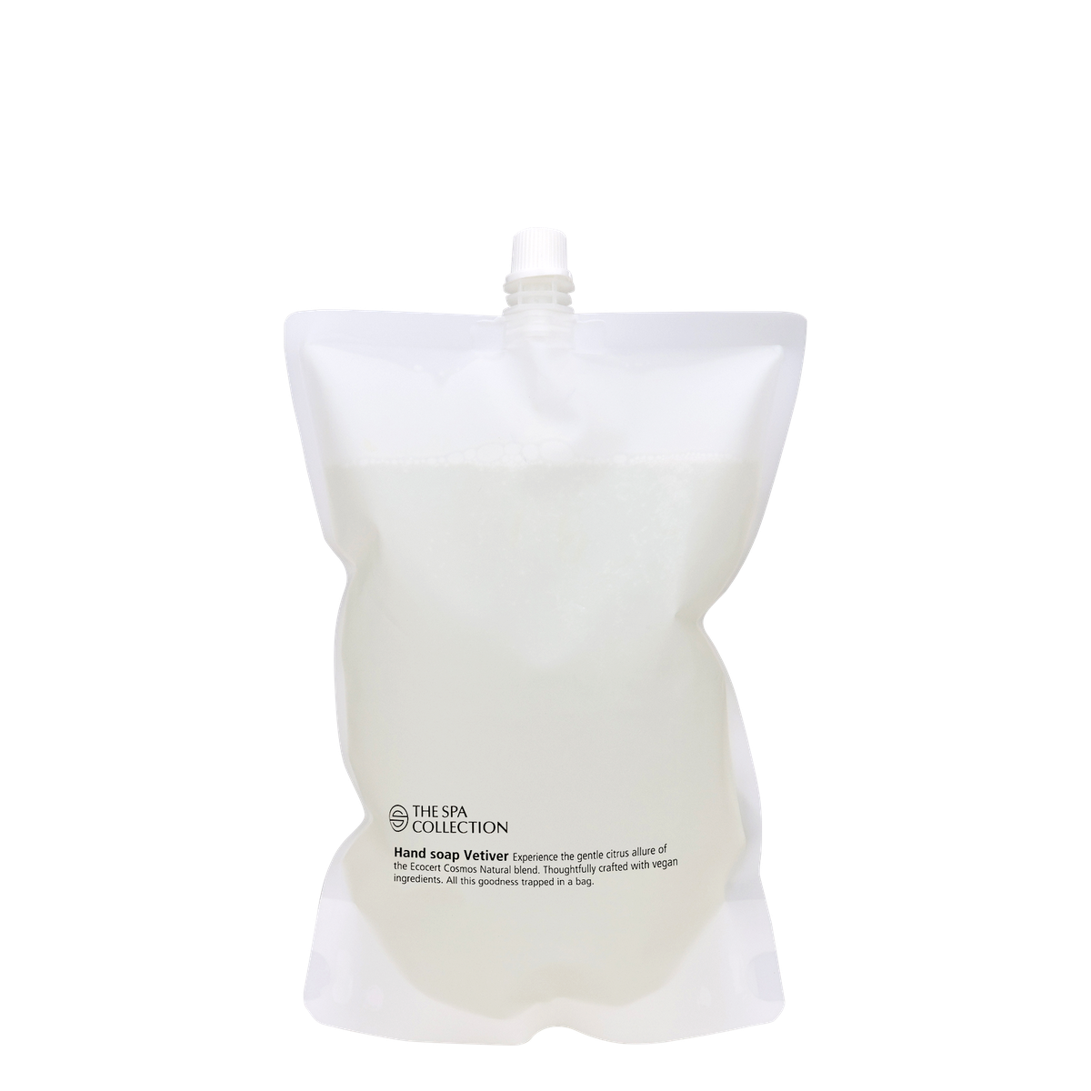 Hand soap 1 liter refill sachet - The Spa Collection Vetiver Cosmos Natural (Box of 12 pieces)
