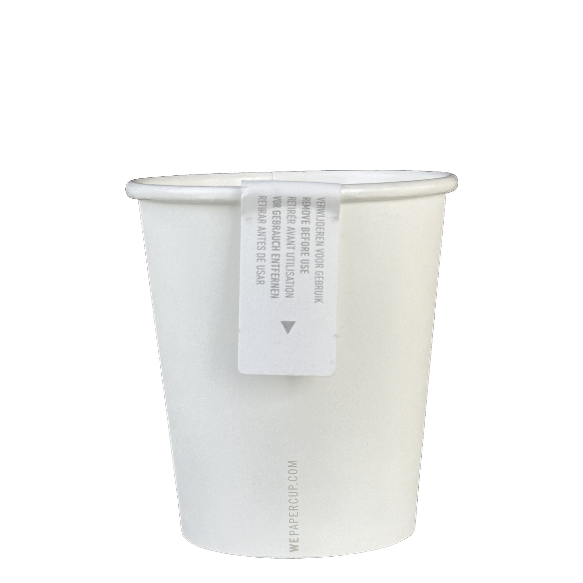 Kraft paper cup white - Single packed - Plastic free (576x)